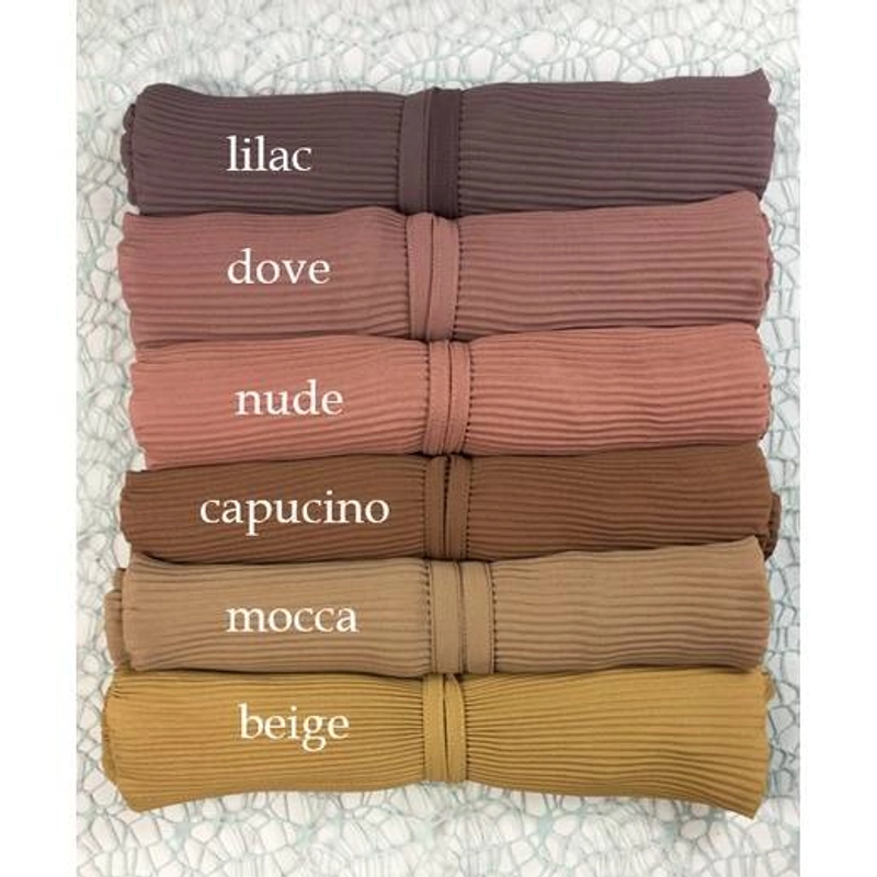 Product image Almadany - BERGO PLISKET MARYAM EXCLUSIVE 75 X 100 Cm  10 Pcs/Kg Nude