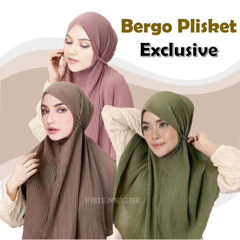 Product image Almadany - BERGO PLISKET MARYAM EXCLUSIVE 75 X 100 Cm  10 Pcs/Kg Nude