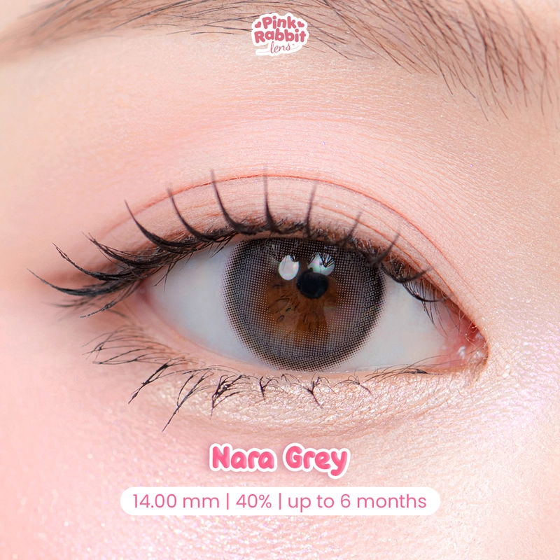 Product image PinkRabbit Lens - PINKRABBIT SOFTLENS NARA GREY Variasi Normal