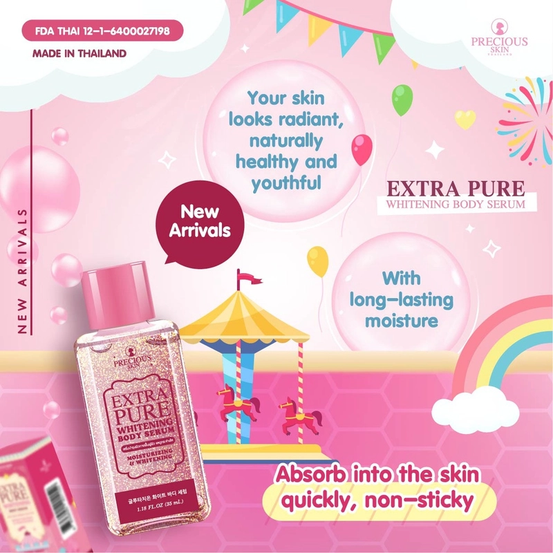 Product image PRECIOUS SKIN - Whitening SPF 30 UV Protection Brightening & Whitening Body Serum (EX-SR) 35ml Body Serum