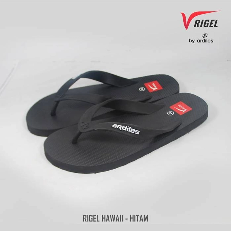 Product image EME Sandal Japit Pria Rigel Hawaii Hitam 41