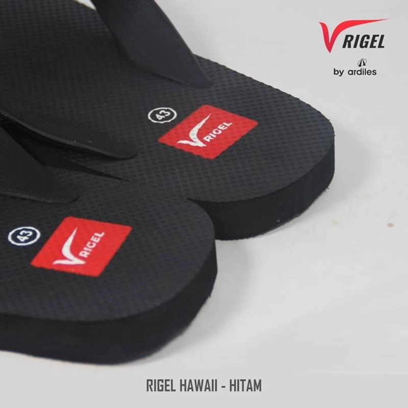 Product image EME Sandal Japit Pria Rigel Hawaii Hitam 41