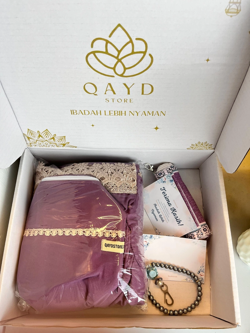 Product image qaydstoreid - Hampers Mukena Misella 2in1 Peach