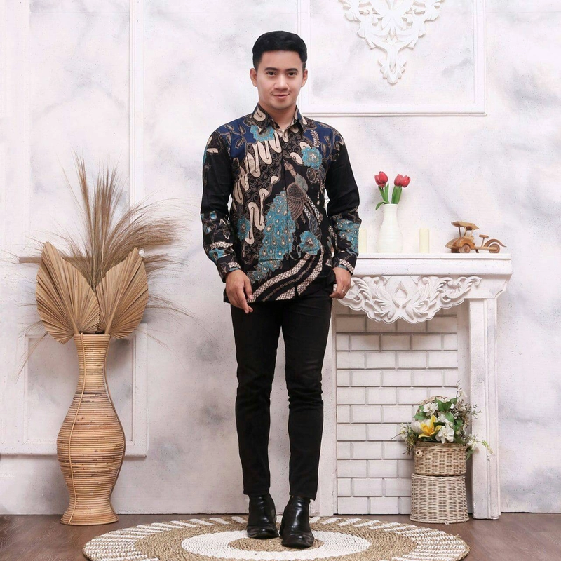 Product image Couple Seragam Batik Sarimbit Keluarga - Boleh Beli Pisah - A3 Hem Anak Cowok No 8 Motif A1