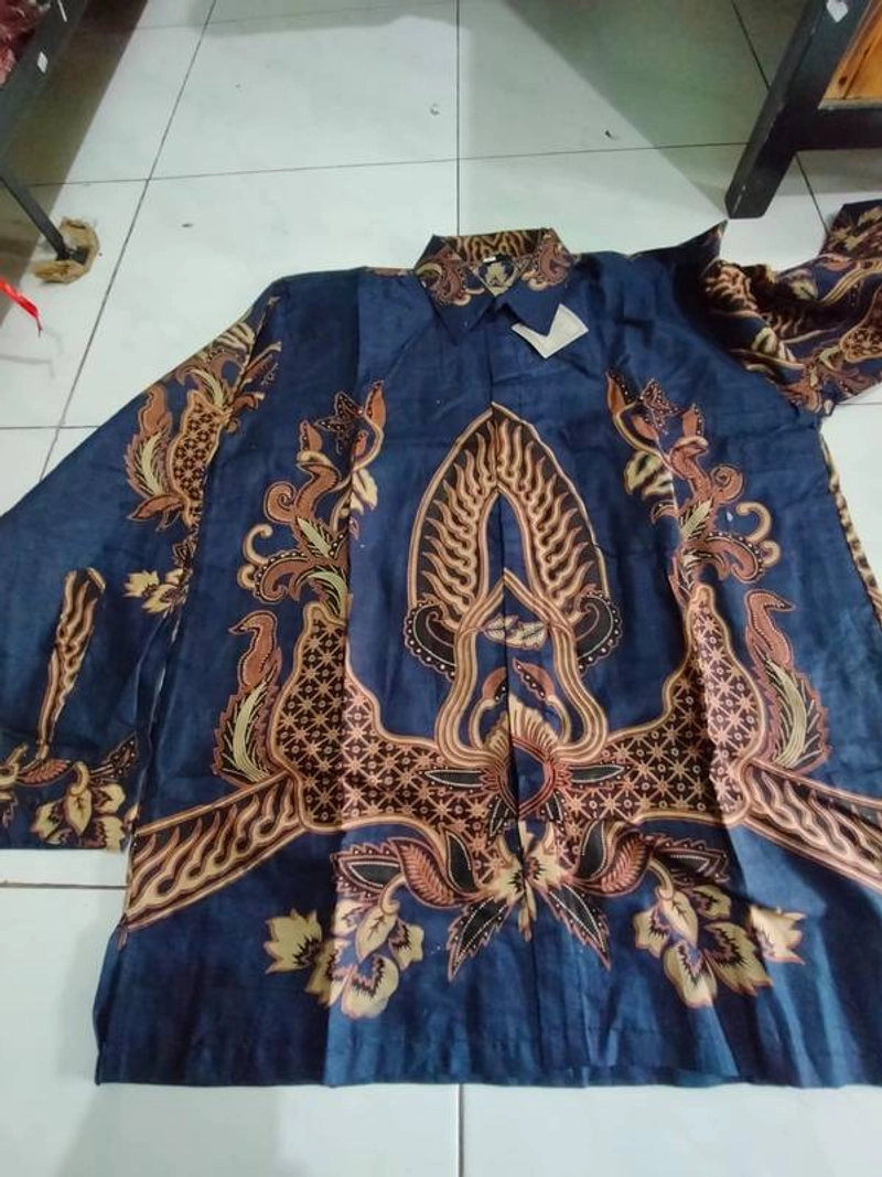 Product image Batik Kemeja Panjang Berkualitas F4 XL C