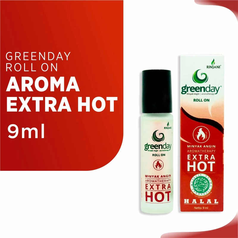 Product image RINJANI - Greenday Minyak Aromatherapy 9ml Extra Hot