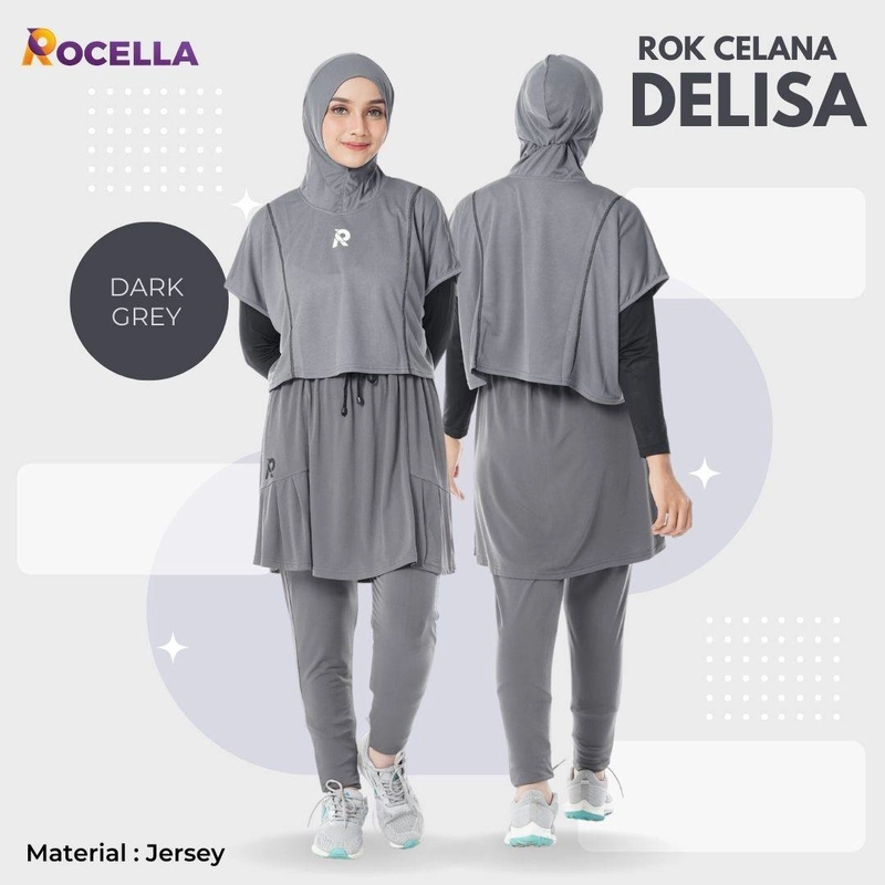 Product image ROCELLA - Rocella Rok Celana Delisa S M Dark Grey