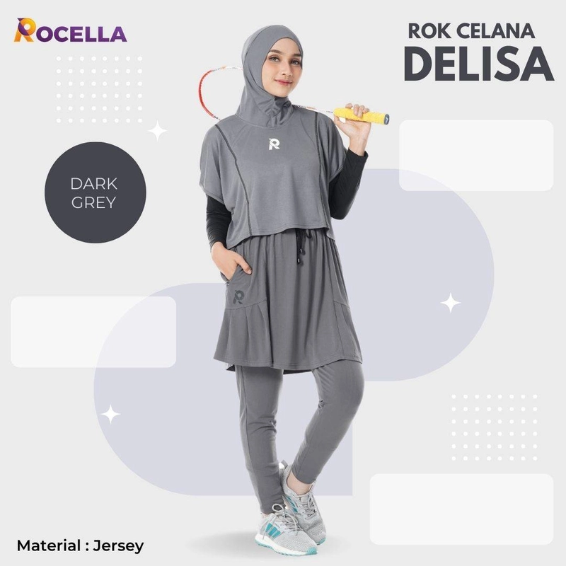 Product image ROCELLA - Rocella Rok Celana Delisa S M Dark Grey