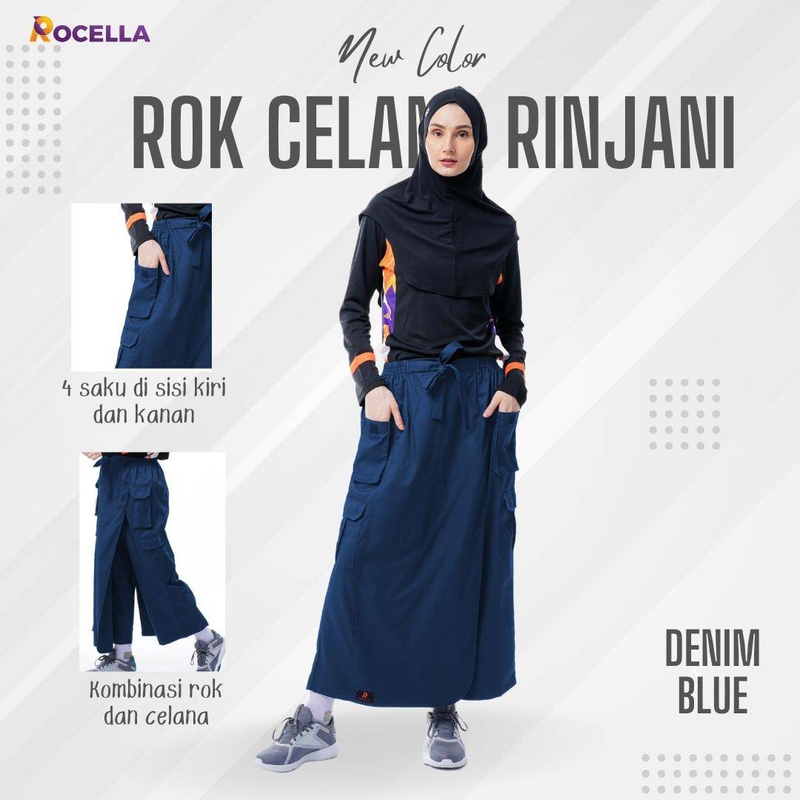 Product image ROCELLA - Rocella Rok Celana Rinjani L XL Denim Blue