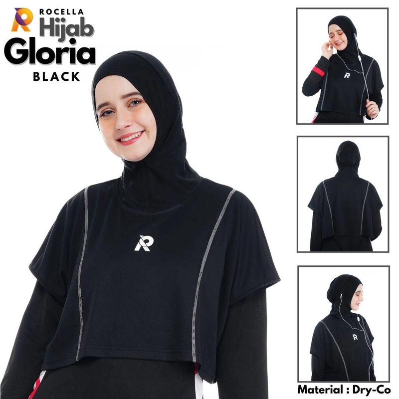 Product image ROCELLA - Rocella Hijab Gloria ALL SIZE Black