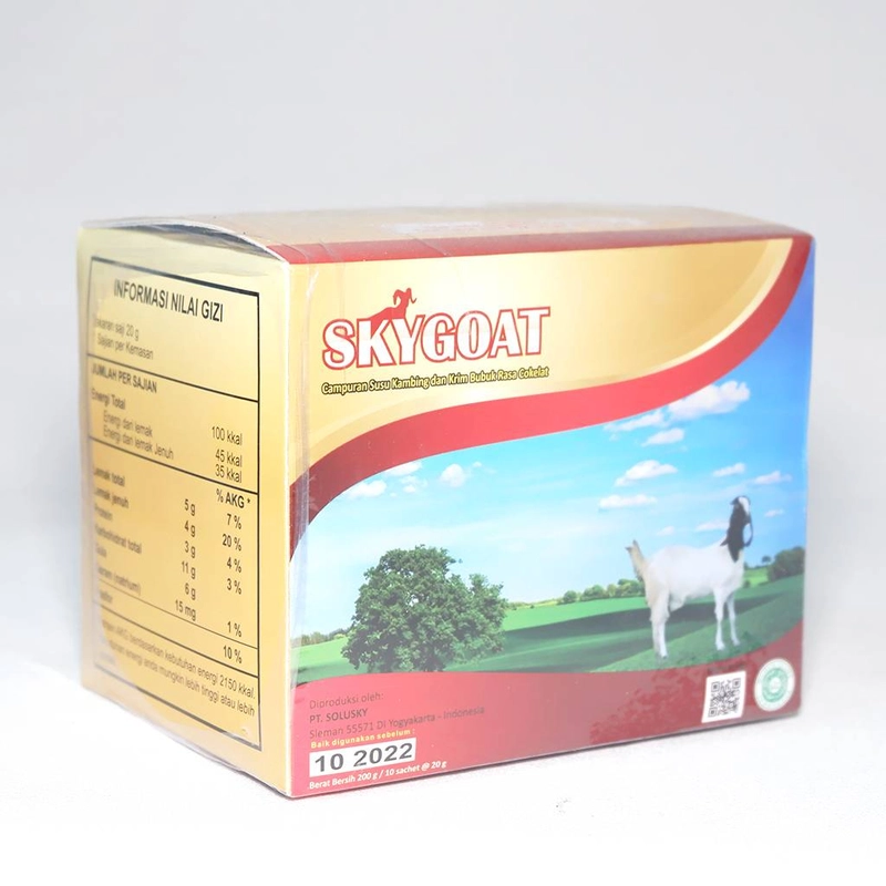 Product image Aliya - Susu Kambing Etawa Skygoat Cokelat 250g Manis