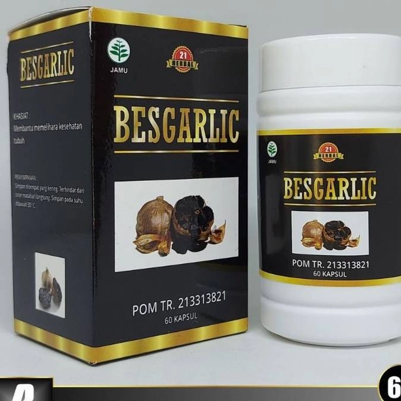 Product image Aliya - Garlic Besgarlic 60kapsul Original
