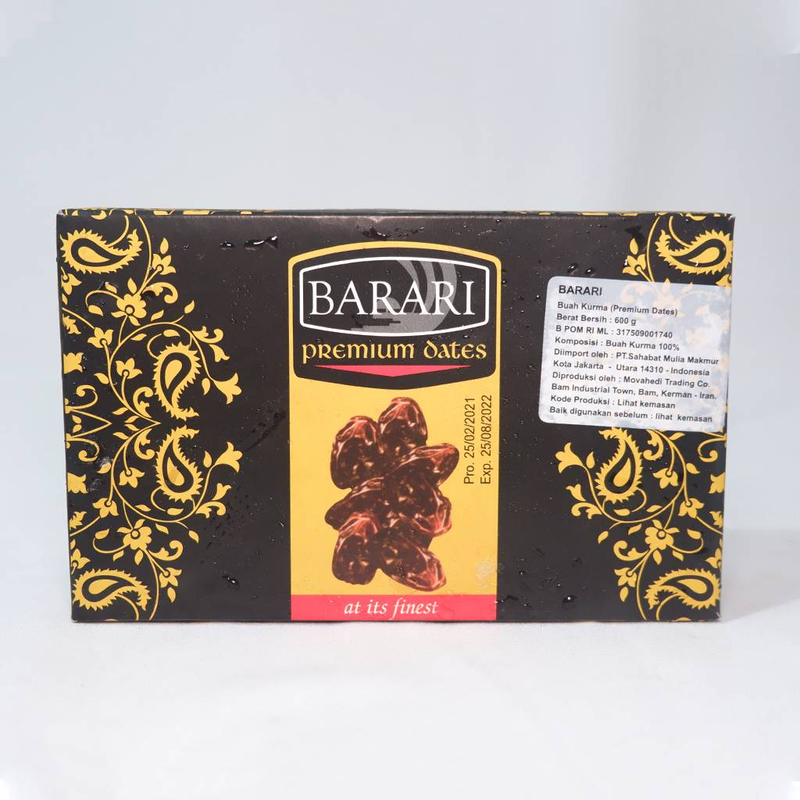 Product image Aliya - Kurma Bam / Kurma Anggur Barari 600g Manis