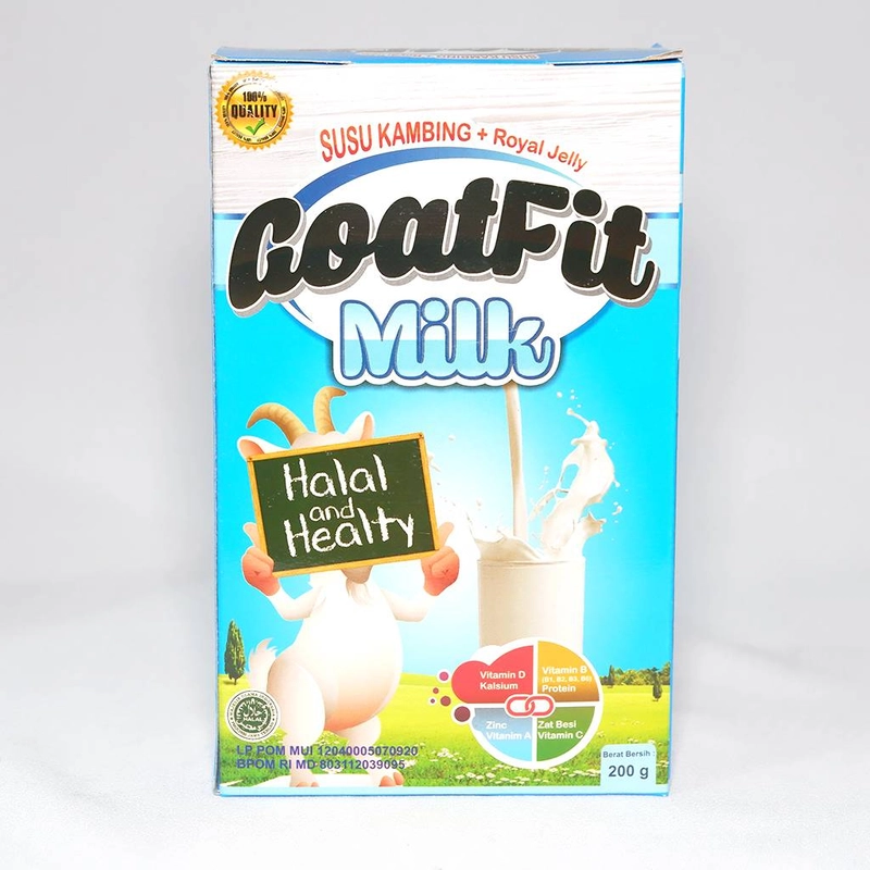 Product image Aliya - Susu Kambing Etawa Goatfit Original 200g Manis