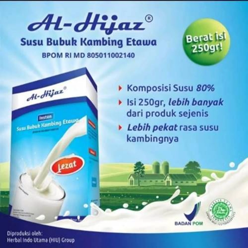 Product image Aliya - Susu Kambing Etawa Alhijaz 250 Gram