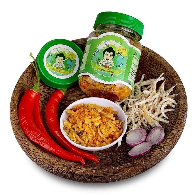 Product image Sambel Mertua Sambel Teri 55 gr Hijau