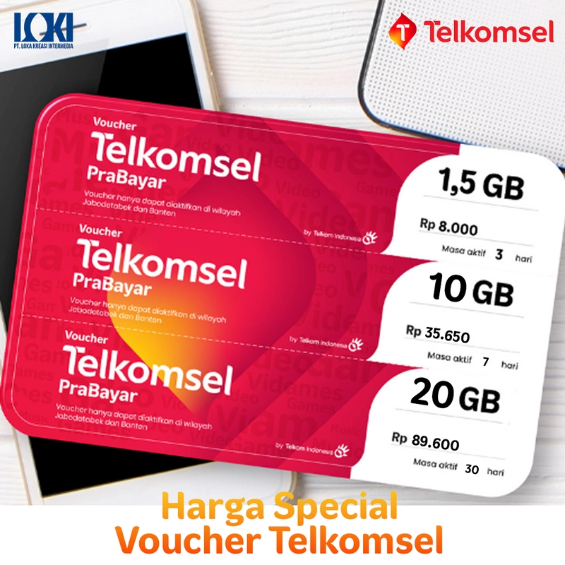 Product image SBP TELKOMSEL SUKABUMI - Voucher Internet Tsel Lite 2GB (3 Hari) 2GB Voucher