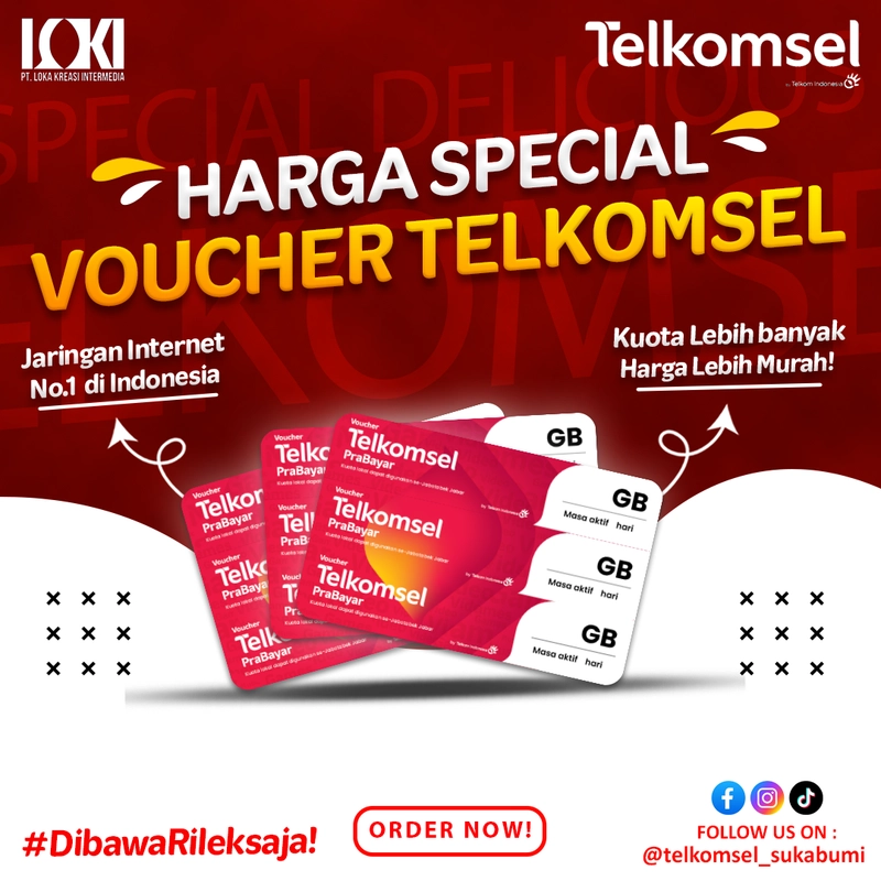 Product image SBP TELKOMSEL SUKABUMI - Voucher Internet Tsel Lite 2GB (3 Hari) 2GB Voucher