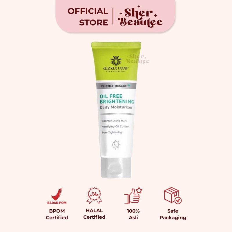 Product image Sherbeautee - Bundling Azarine Oil Free Brightening Daily Moisturizer 40gr Moisturizer 5pcs