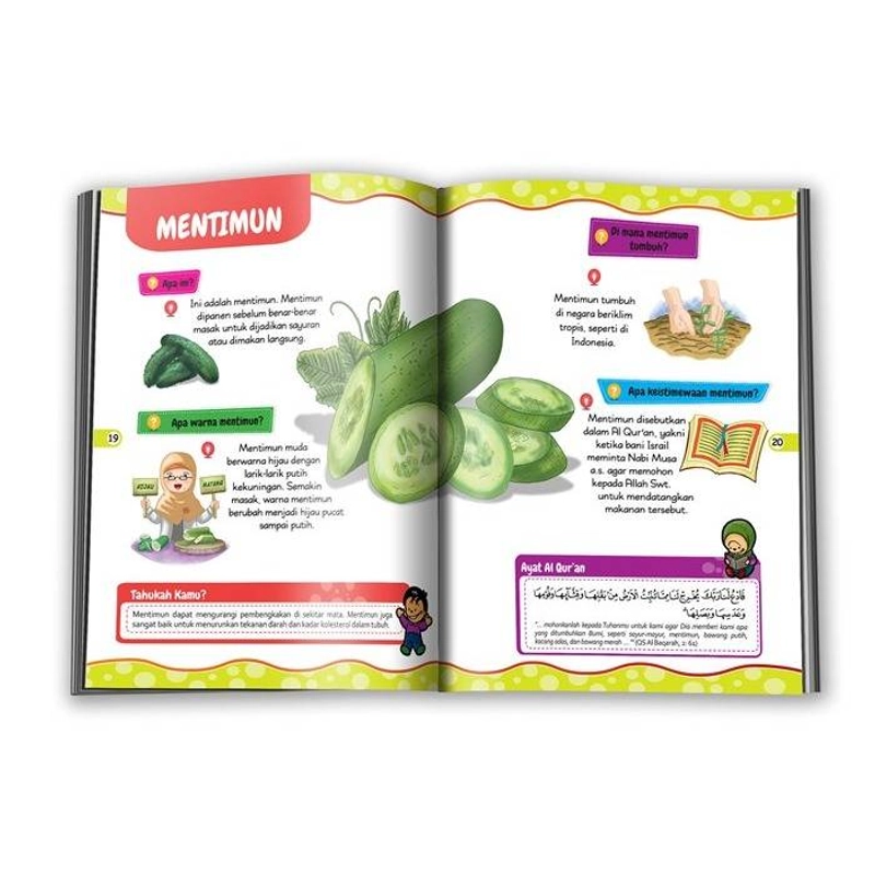 Product image Sygma Kaya Imaji - 10 Buku Anak Quranic Question and Answer Soft Cover 22 x 27cm Putih