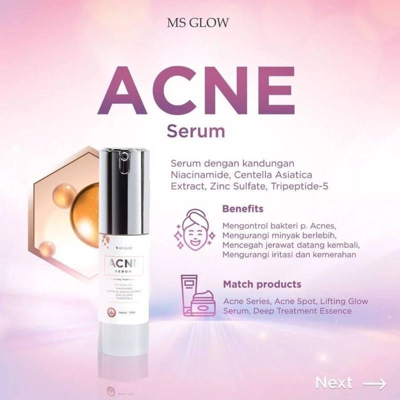 Product image MS Glow Jatim - MS Glow Serum Acne 15ml Acne