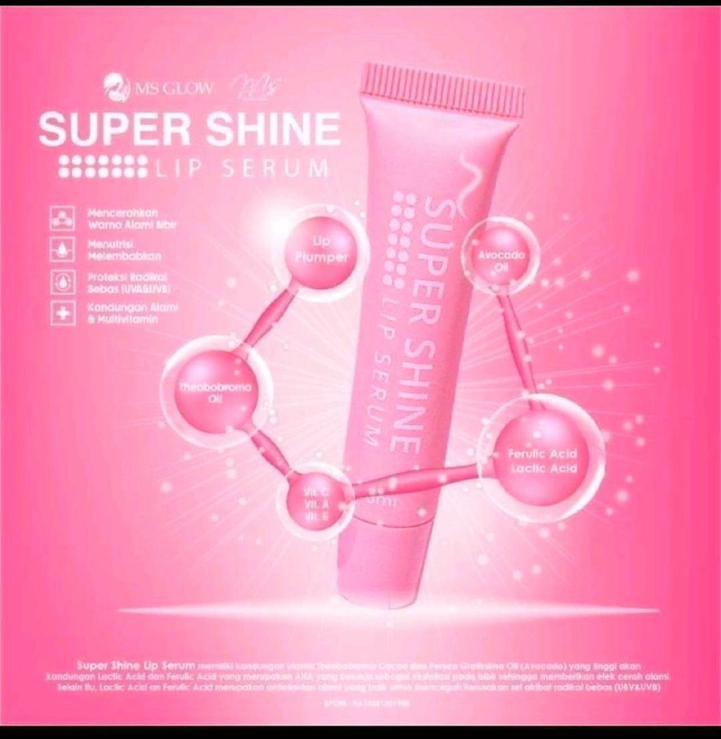Product image MS Glow Jatim - Super Shine Lip Serum 6 Ml Serum