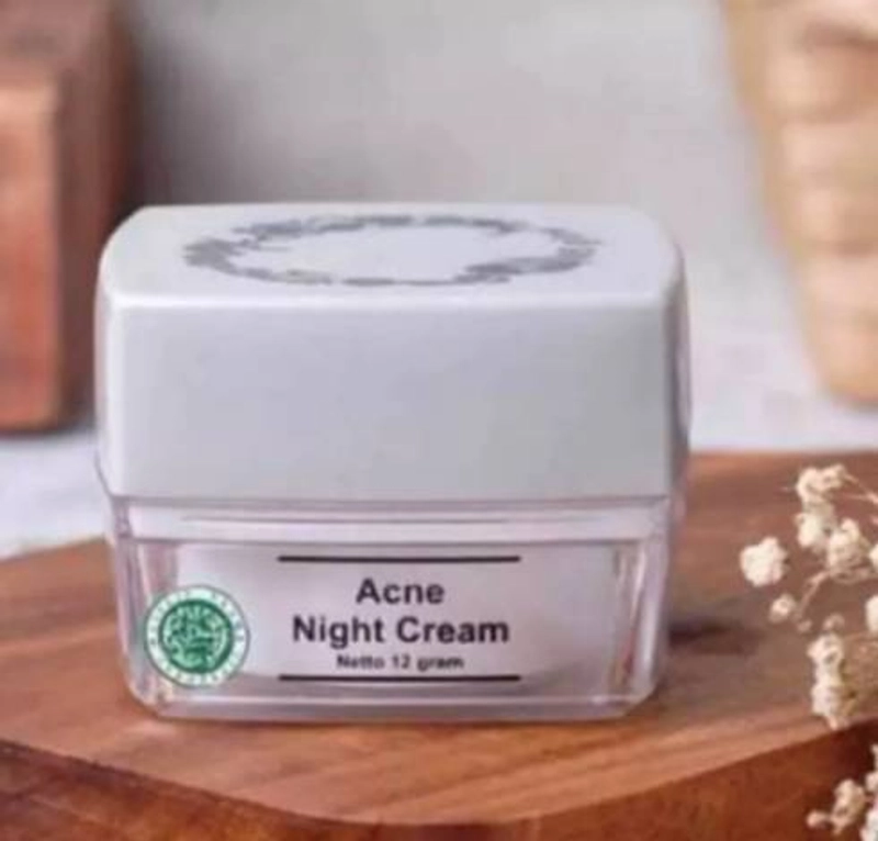 Product image MS Glow Jatim - MS Glow Acne Night Cream 12 Putih