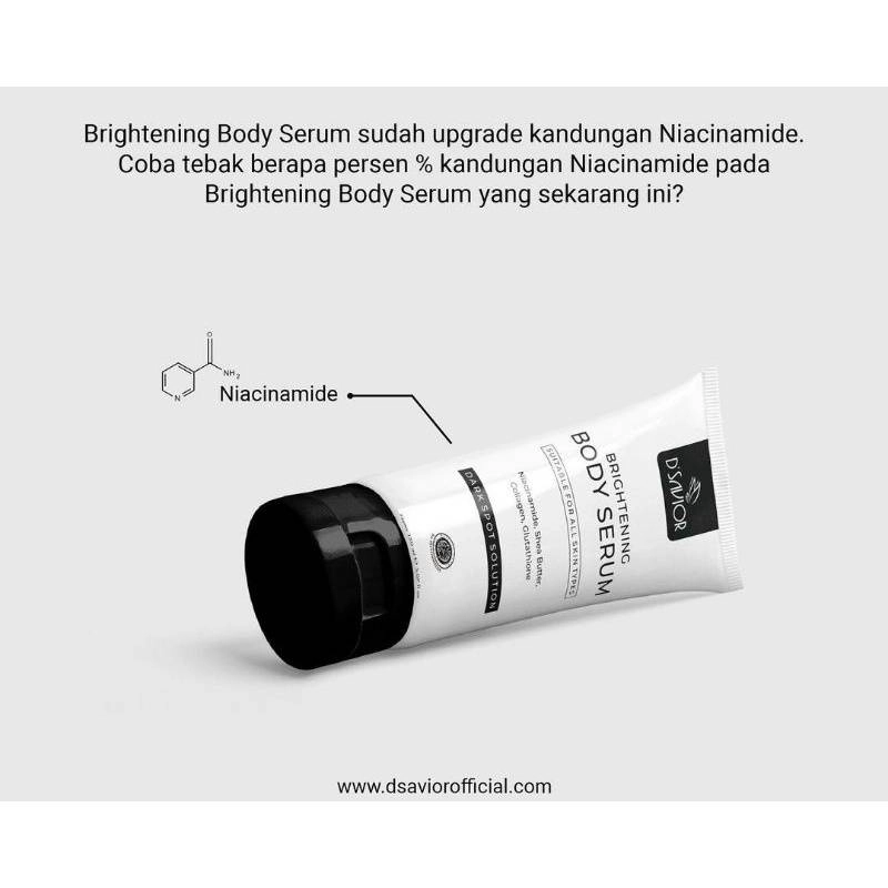 Product image MS Glow Jatim - D Savior Brightening Body Serum 150 Ml Brightening