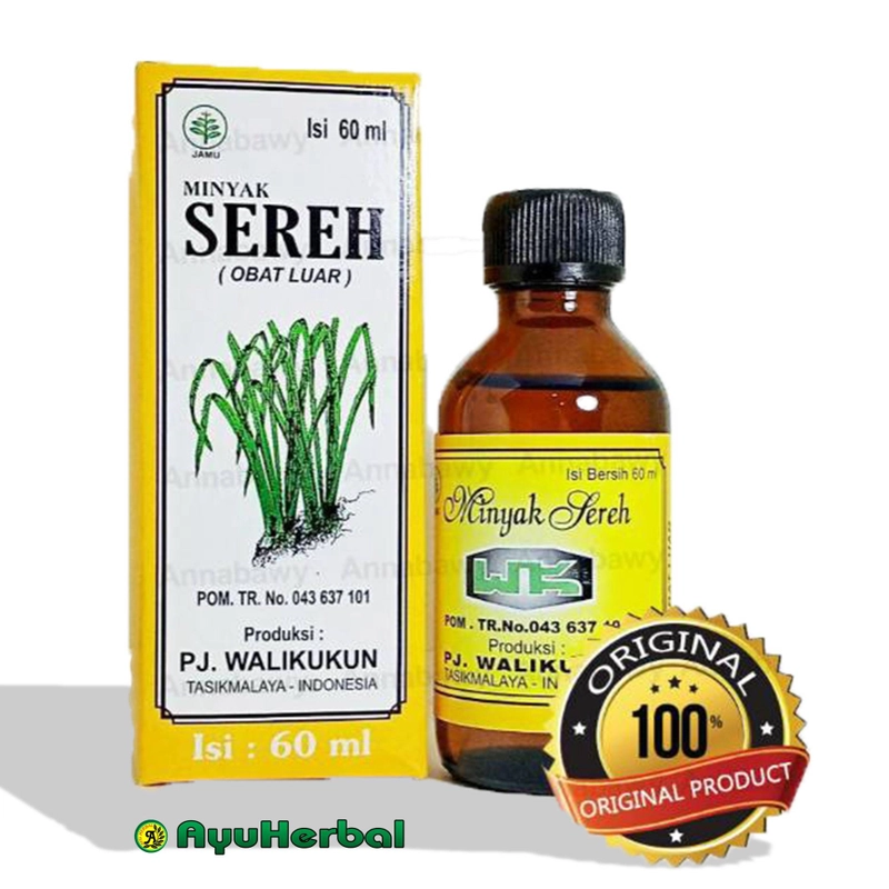 Product image Minyak Sereh Obat Gosok 60 ml