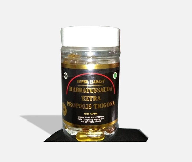 Product image Minyak Habbatussauda Trigona - Suplemen daya tahan tubuh 60 kapsul