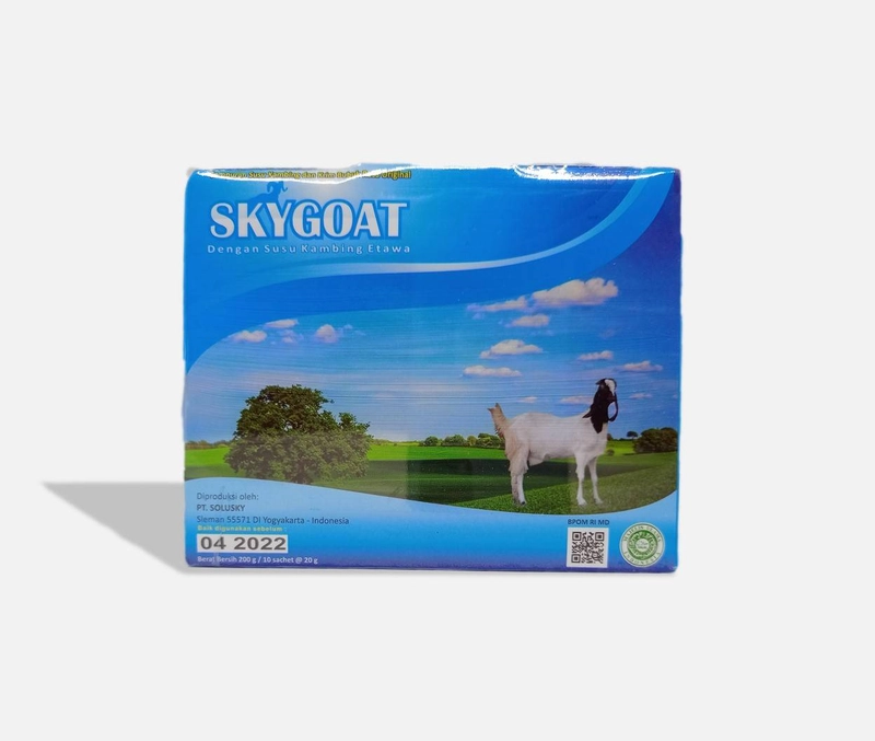 Product image Sky Goat Susu Kambing Etawa Bubuk Full Cream - SkyGoat Original 200g vanila