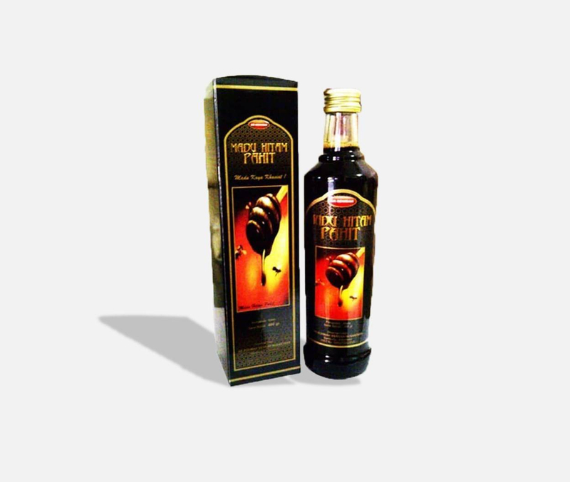 Product image Madu Hitam Pahit Plus Propolis - AR ROHMAH / Madu Pahit Arrohmah 475g pahit