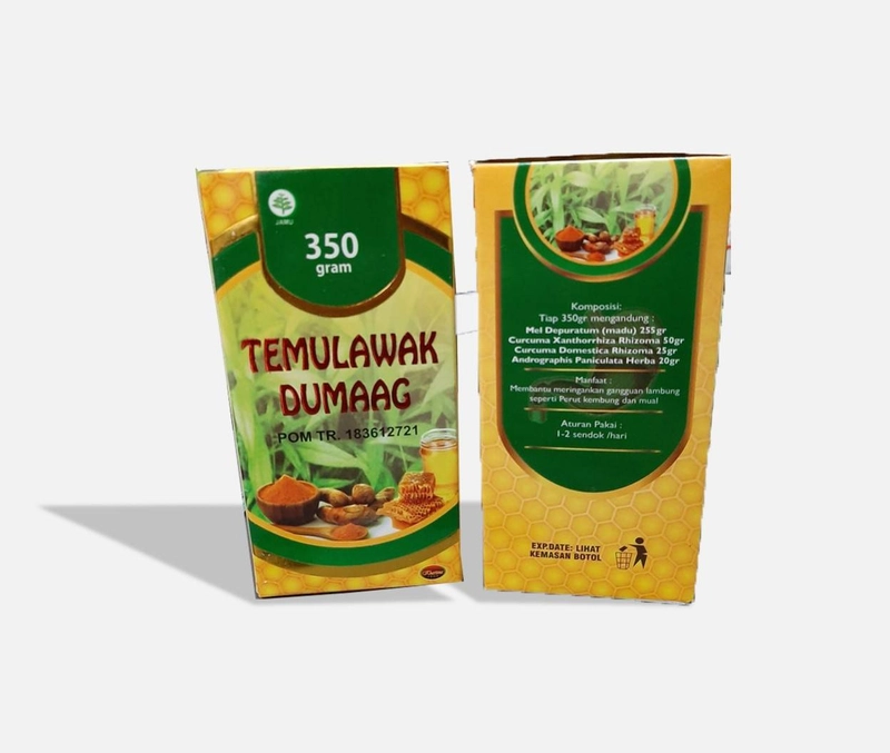 Product image Temulawak Dumaag - Madu Atasi Asam Lambung Kharisma 350g asam