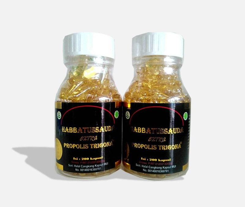 Product image Minyak Habbatussauda Trigona - Suplemen daya tahan tubuh 60 kapsul