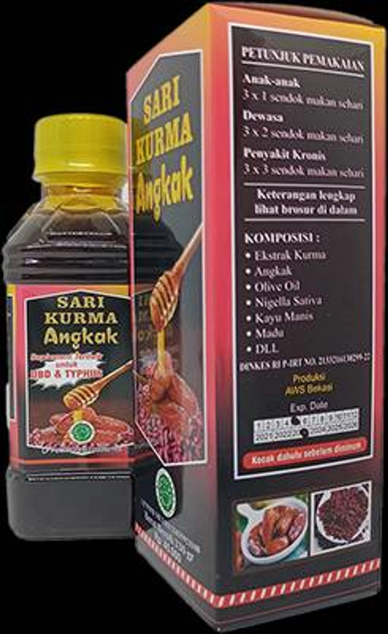 Product image Madu Angkur Angkak Kurma - Tipes Dan DBD 330 Coklat