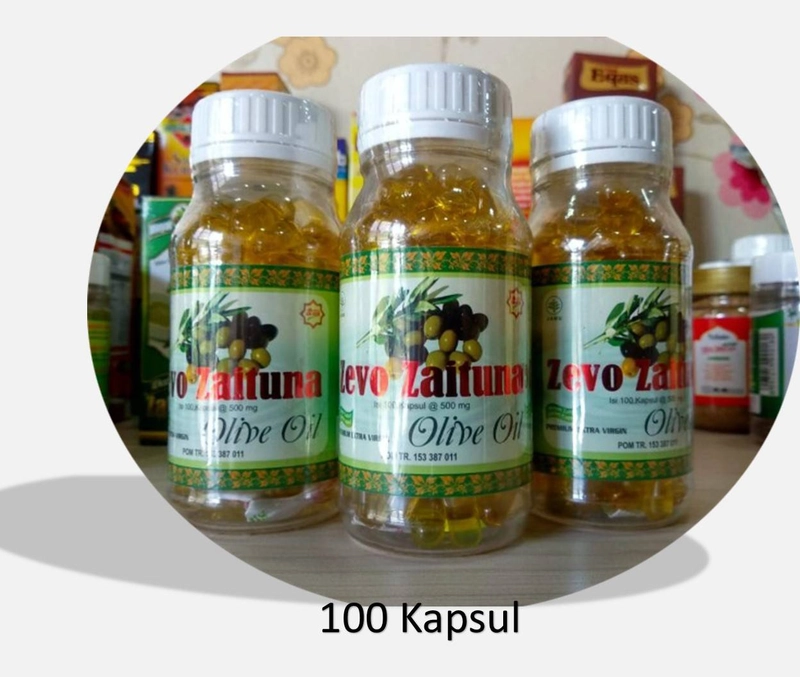 Product image Zevo Zaituna Minyak Zaitun Menurunkan Resiko Kanker 60 Kapsul