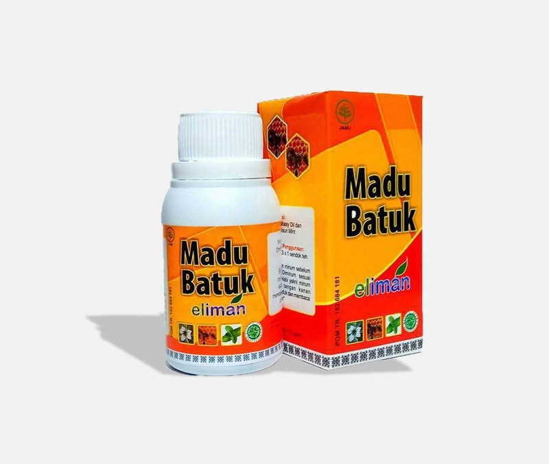Product image Madu Batuk Eliman 165g manis