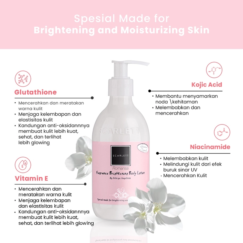 Product image Scarlett Whitening - Fragrance Whitening Body Lotion (24pcs) 300ml Romansa