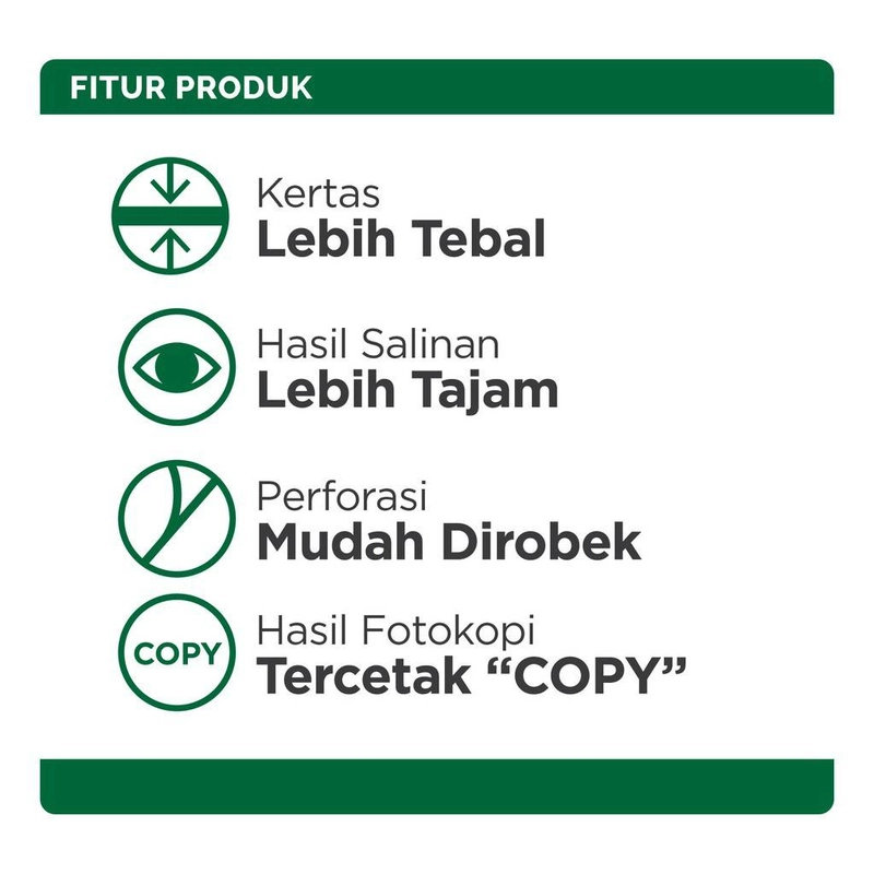 Product image Sinar Dunia - Paperline Kuitansi 40 M 75 X 215 Mm 10 Pcs
