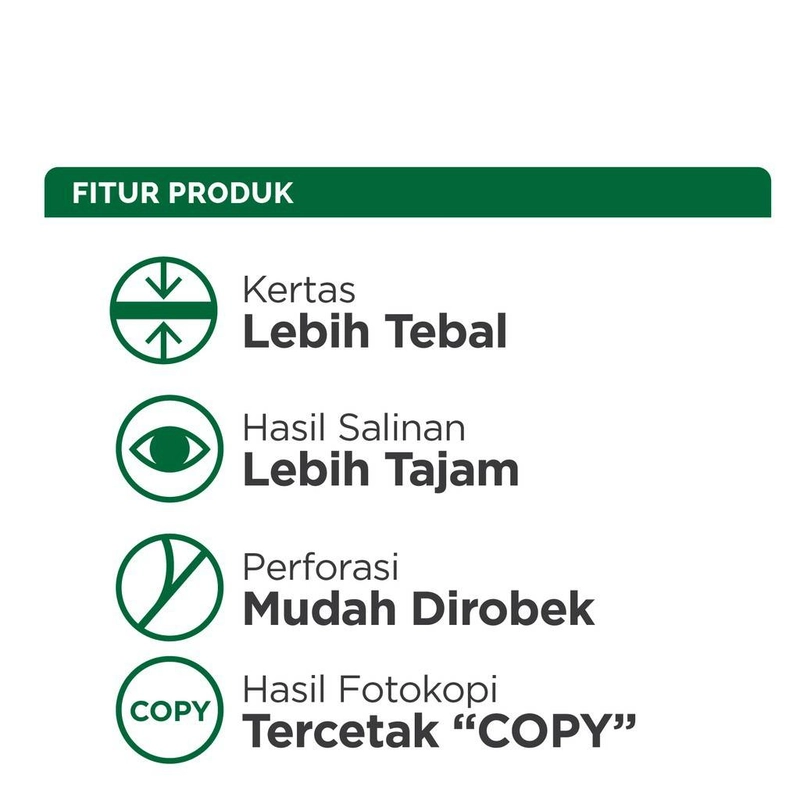 Product image Sinar Dunia - Paperline Kuitansi 40 T 90 X 285 Mm 10 Pcs