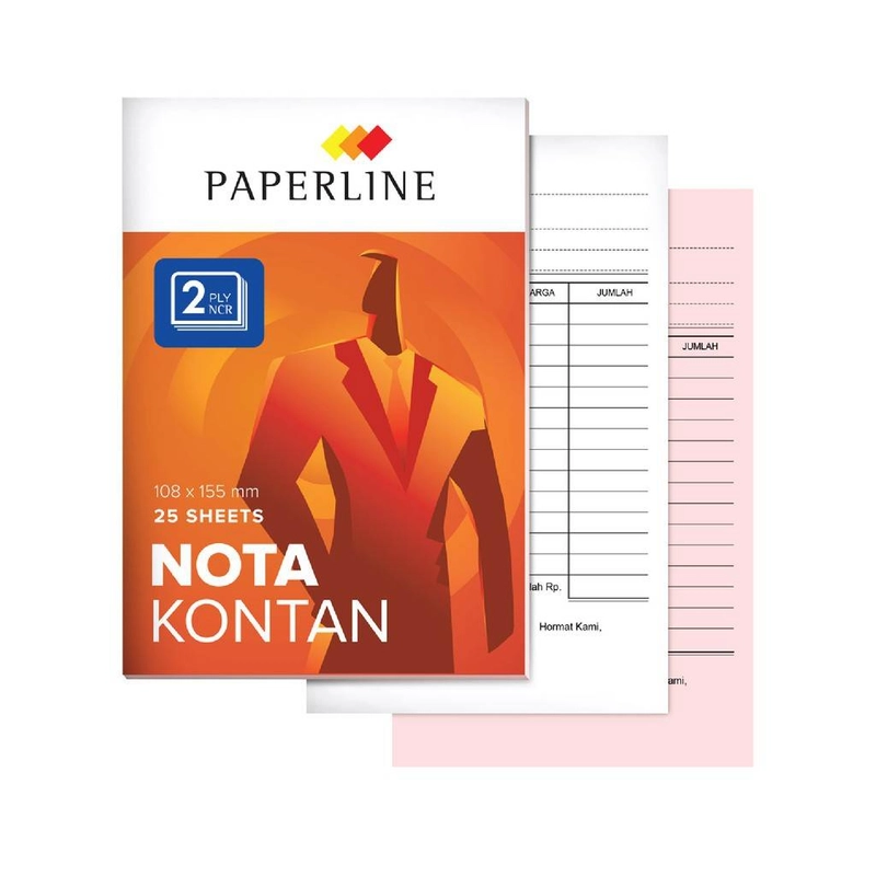 Product image Sinar Dunia - Paperline Nota Kontan K2 NCR 2 Ply 10 Pcs