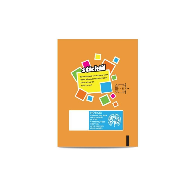 Product image Sinar Dunia - Stickiii Sticky Notes Rainbow Cyber 5 X 3 Cm 100 Lembar