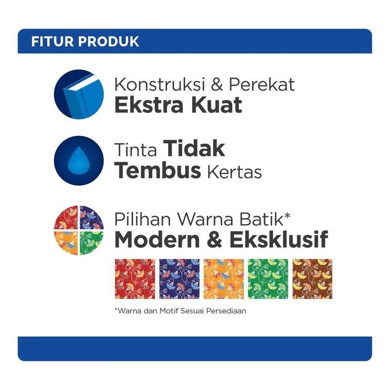 Product image Sinar Dunia - Paperline Hard Cover 100 A6 5 Pcs