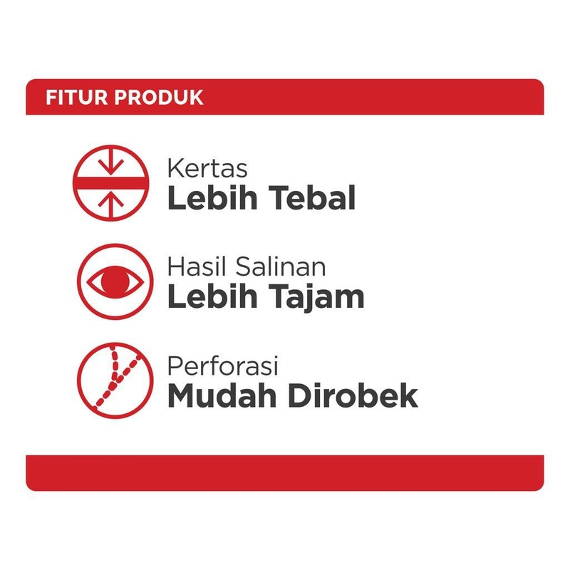 Product image Sinar Dunia - Paperline Nota Kontan K2 NCR 2 Ply 10 Pcs