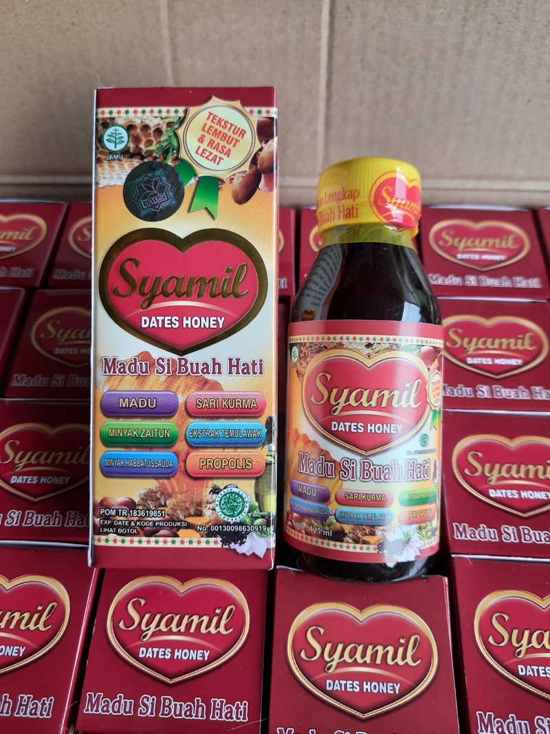 Product image NABAWI HERBAL - Syamil Dates Honey Madu Anak Si Buah Hati 125ml 125ml Madu