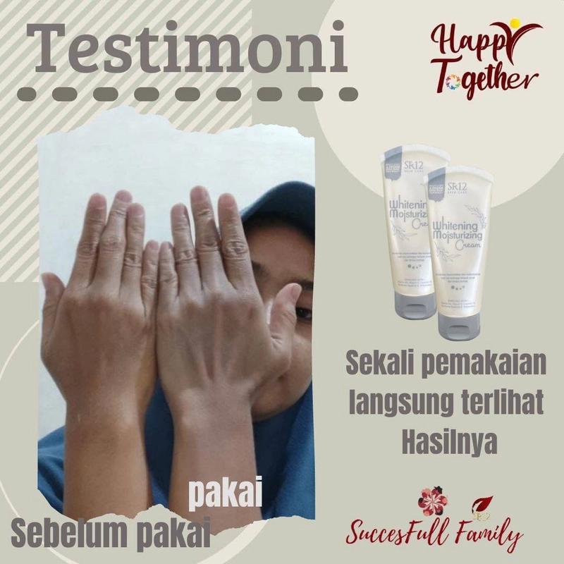 Product image SR12 Herbal Skincare - Whitening Moisturizing Cream 100gr Putih