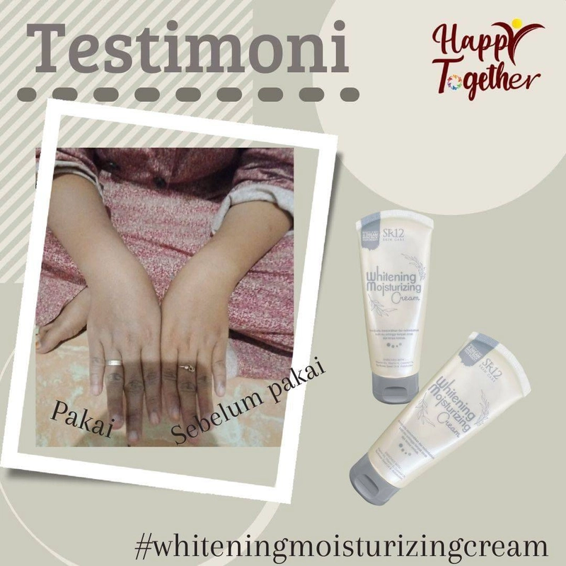 Product image SR12 Herbal Skincare - Whitening Moisturizing Cream 100gr Putih