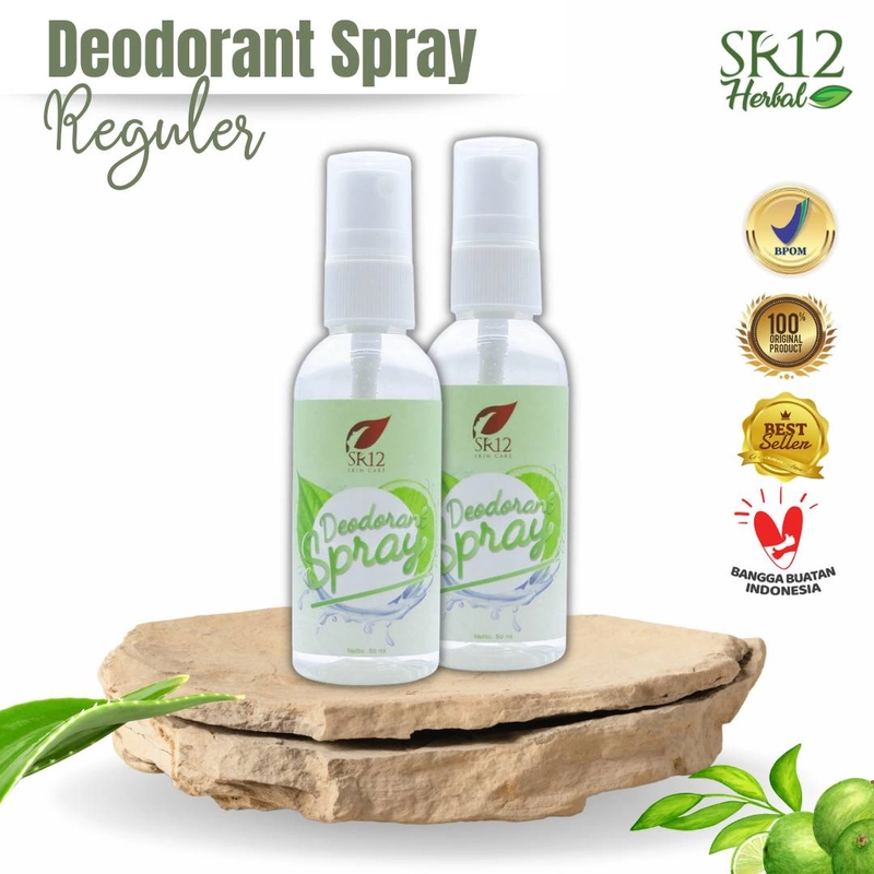 Product image SR12 Herbal Skincare - Deodorant Spray 60ml Reguler