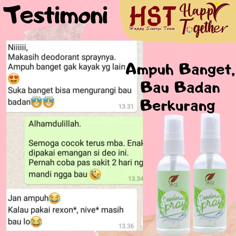 Product image SR12 Herbal Skincare - Deodorant Spray 60ml Reguler