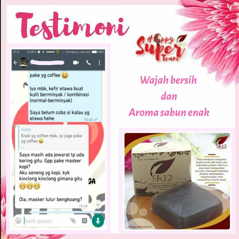 Product image SR12 Herbal Skincare - Coffee Herbal Soap 60gr Bar